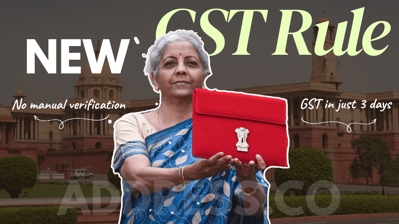 New GST Rule 2025: Get Your GST Number in 3 Days